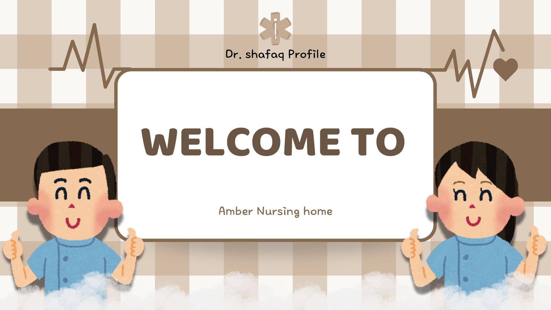 Welcome Dr. Shafaq