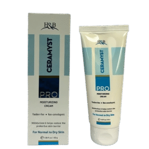 Ceramyst Pro Moisturizing Cream by H&B for Normal to Dry Skin | Paraben Free, Non-Comedogenic, 50g