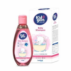 Kidogem First Care Baby Shampoo for Gentle, Nourished Hair | Tear-Free & pH-Balanced, 100