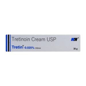 Tretinoin Cream 0.025% – Tretin 30g | Anti-Acne & Anti-Aging Solution